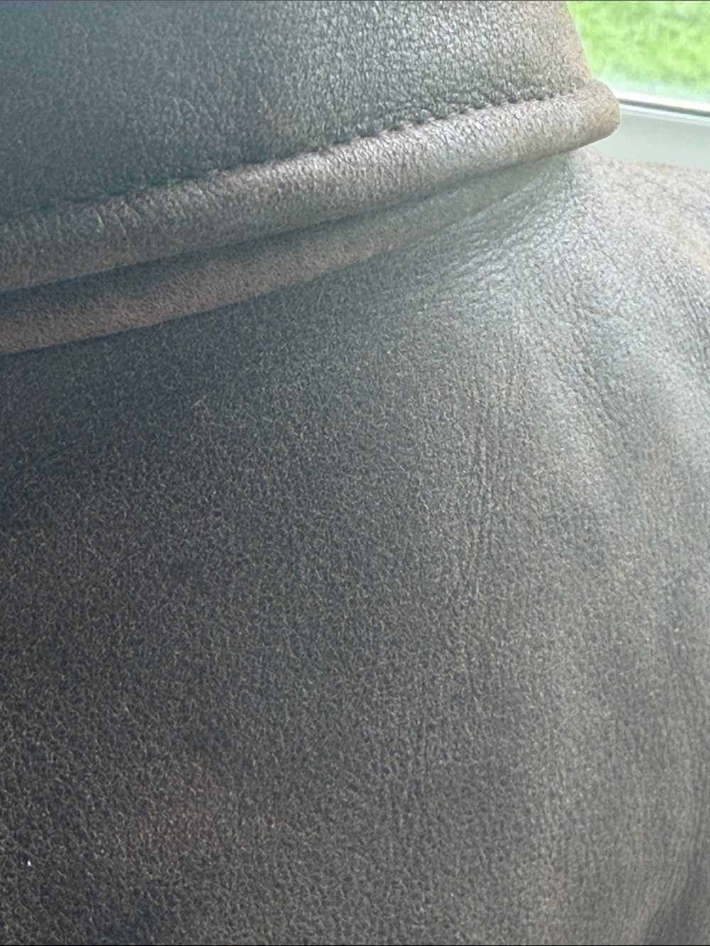 Eddie Bauer Full Grain Brown Suede Chore Field Coat - Picture 3 of 8